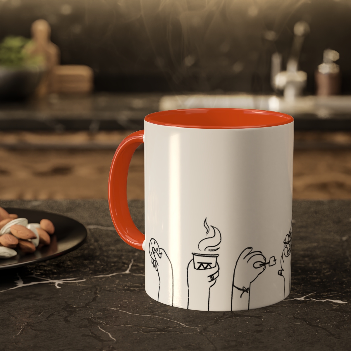 koko orange mug